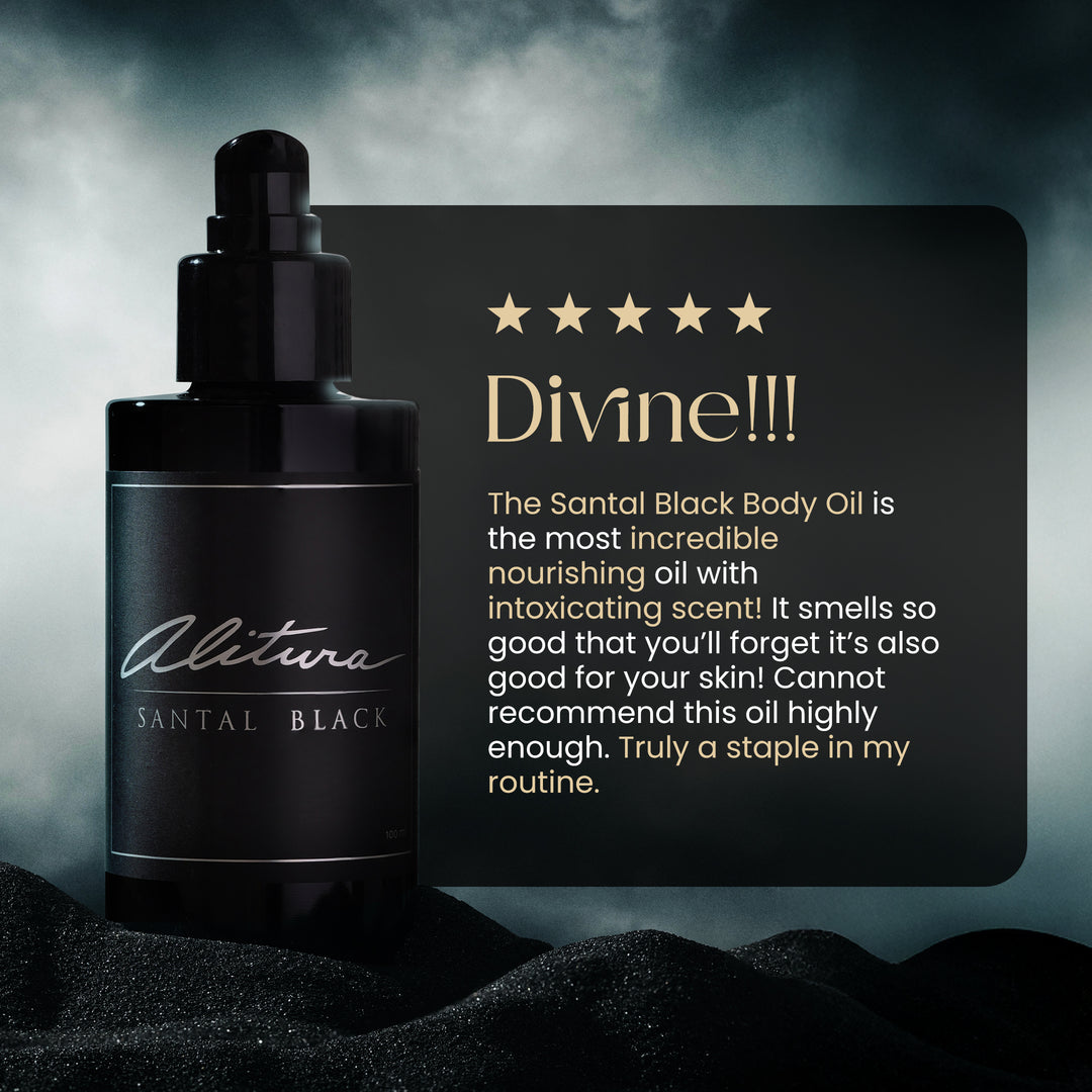 Santal Black Hair & Body Oil Travel Pack