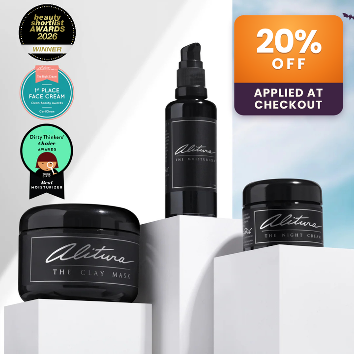 Alitura Ultimate Starter Set with a 20% Off Applied At Checkout Badge.