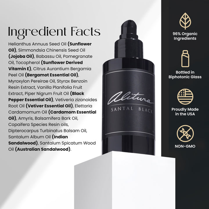 Santal Black Hair & Body Oil