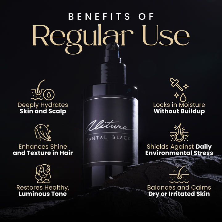Santal Black Hair & Body Oil