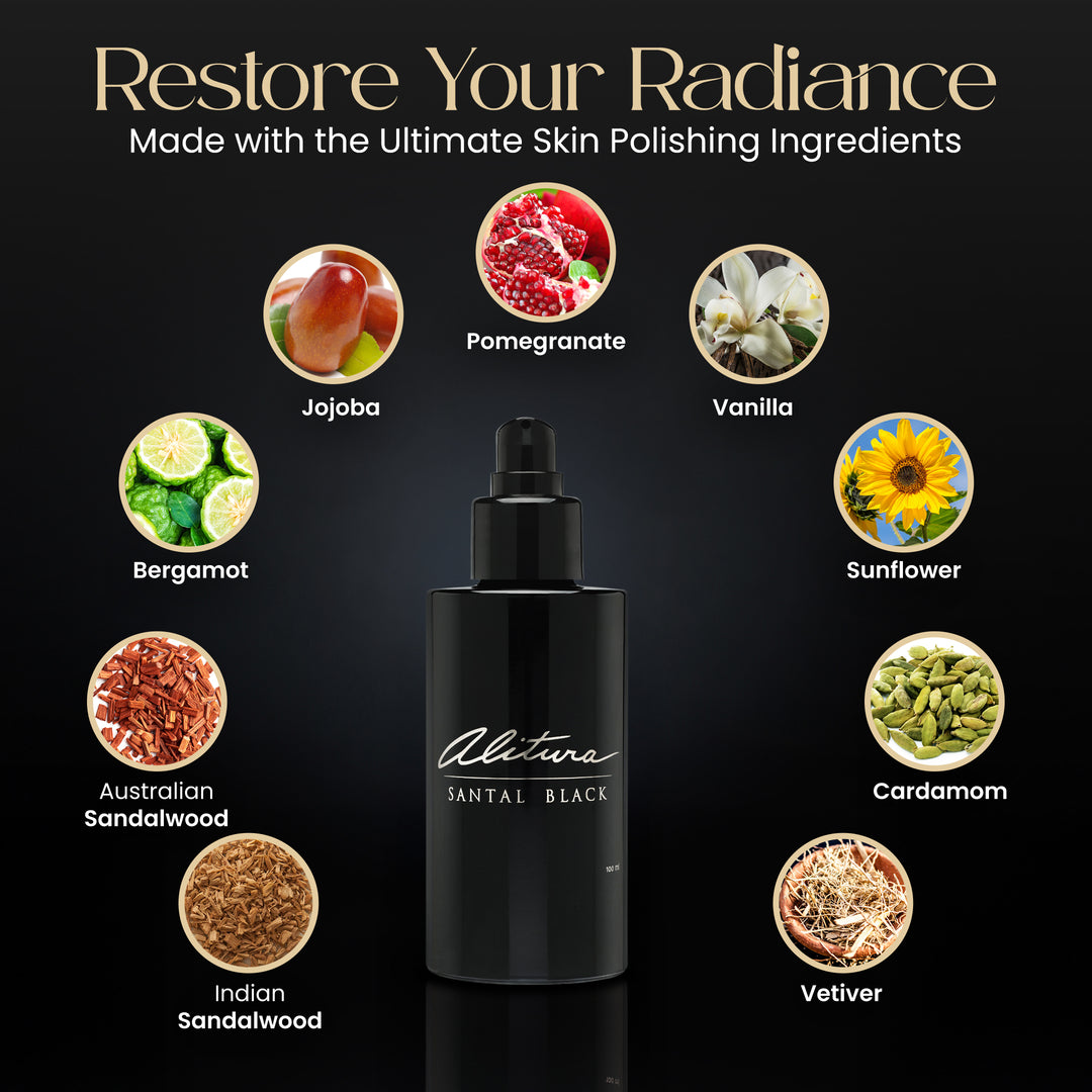 Santal Black Hair & Body Oil