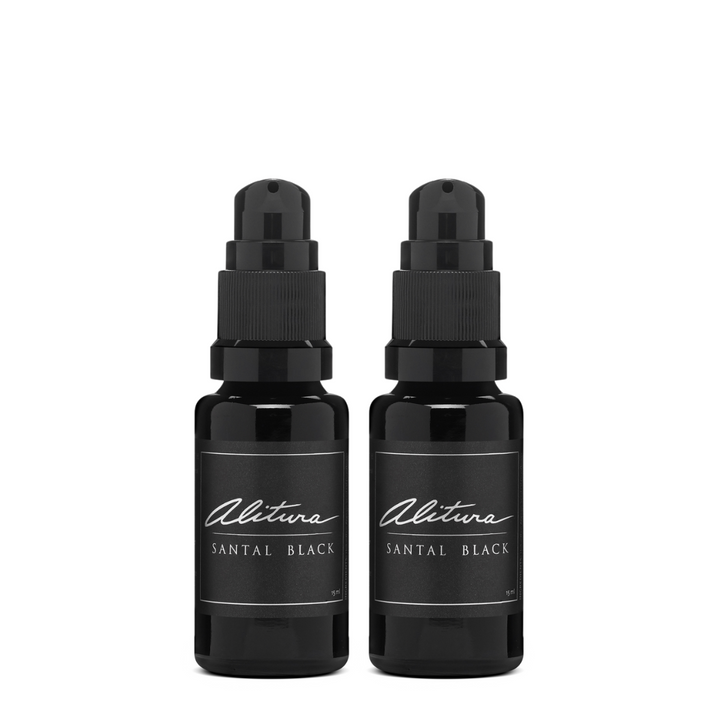 The Santal Black Hair & Body Oil Travel Pack